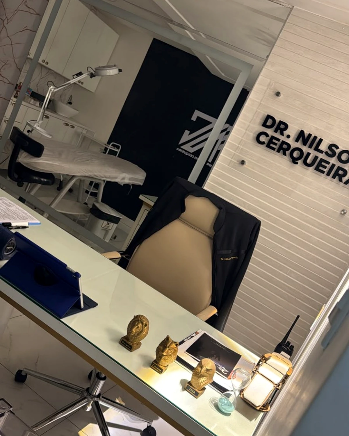 Consultório da clínica Dr. Nilson Cerqueira